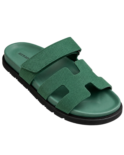Chypre sandal in Vert