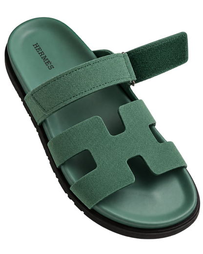 Chypre sandal in Vert