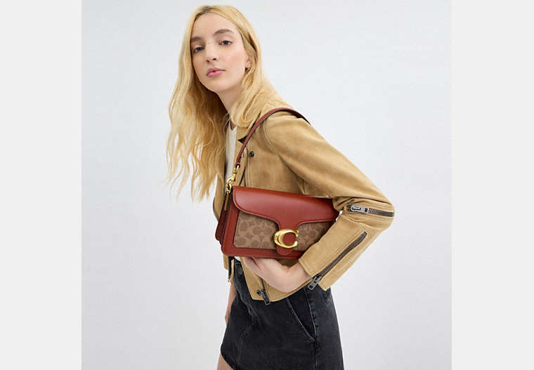 Tabby Shoulder Bag 26 In Signature Canvas