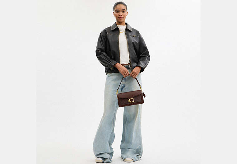 Tabby Shoulder Bag 26 In Signature Canvas
