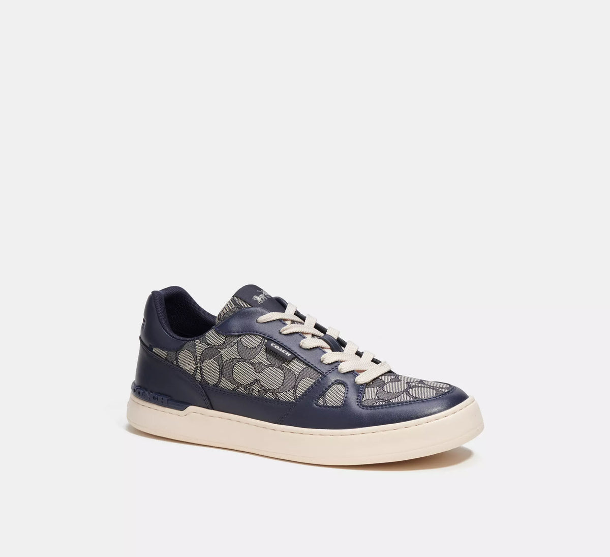 Coach Clip Court Sneaker In Signature Jacquard - Sneakers | Shop From The Mirage