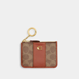 Essential Mini Id Card Case In Signature Canvas