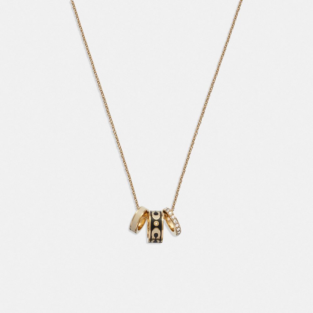 Signature Enamel Necklace