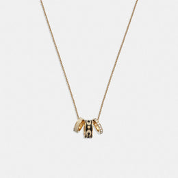 Signature Enamel Rondell Necklace