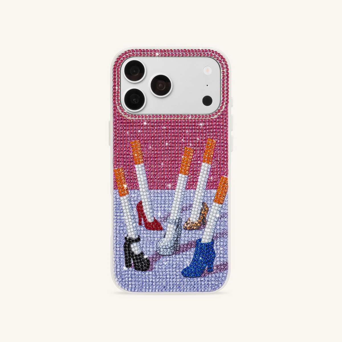 Cigarette Heels Phone Case - Pink