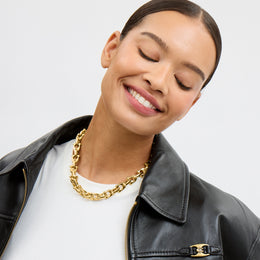 Chunky Signature Chain Link Necklace