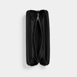 Accordion Wallet With Signature Canvas Interior