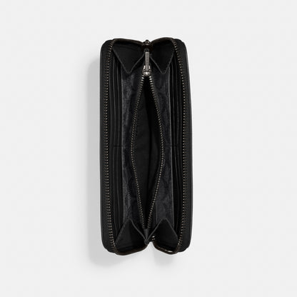Accordion Wallet With Signature Canvas Interior
