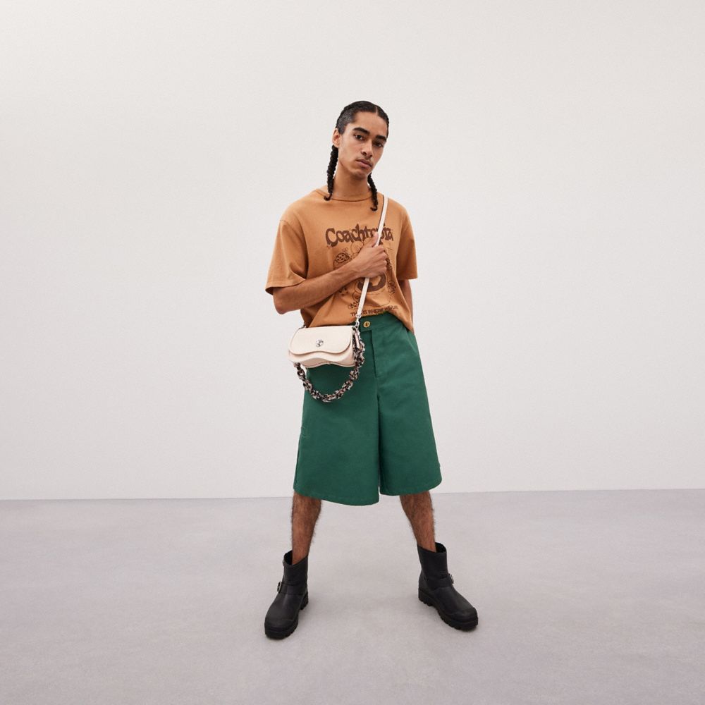 Wavy Dinky Bag In Coachtopia Leather