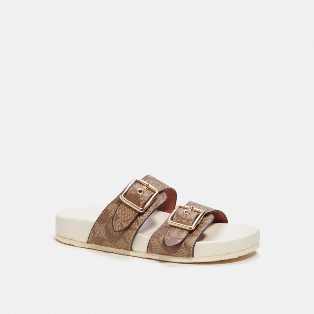 Allanah Sandal In Signature Canvas