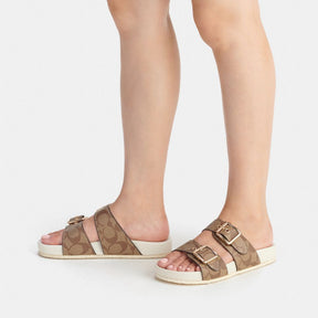 Allanah Sandal In Signature Canvas