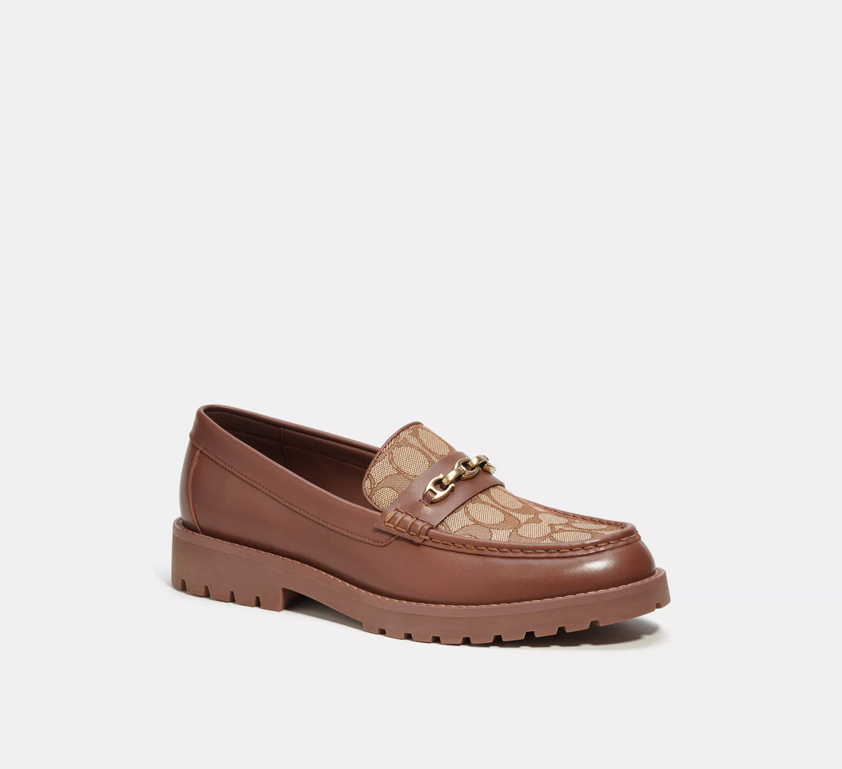 Coach Brooks Loafer In Signature Jacquard - Size: UK 7 Loafers | Shop From The Mirage