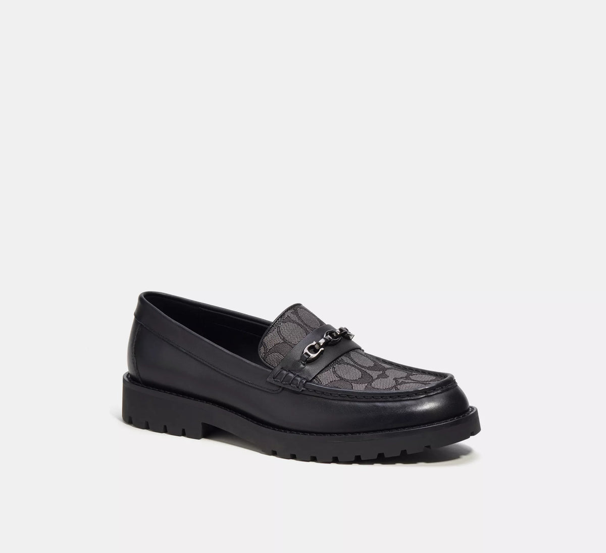 Coach Brooks Loafer In Signature Jacquard - Size: UK 7 Loafers | Shop From The Mirage