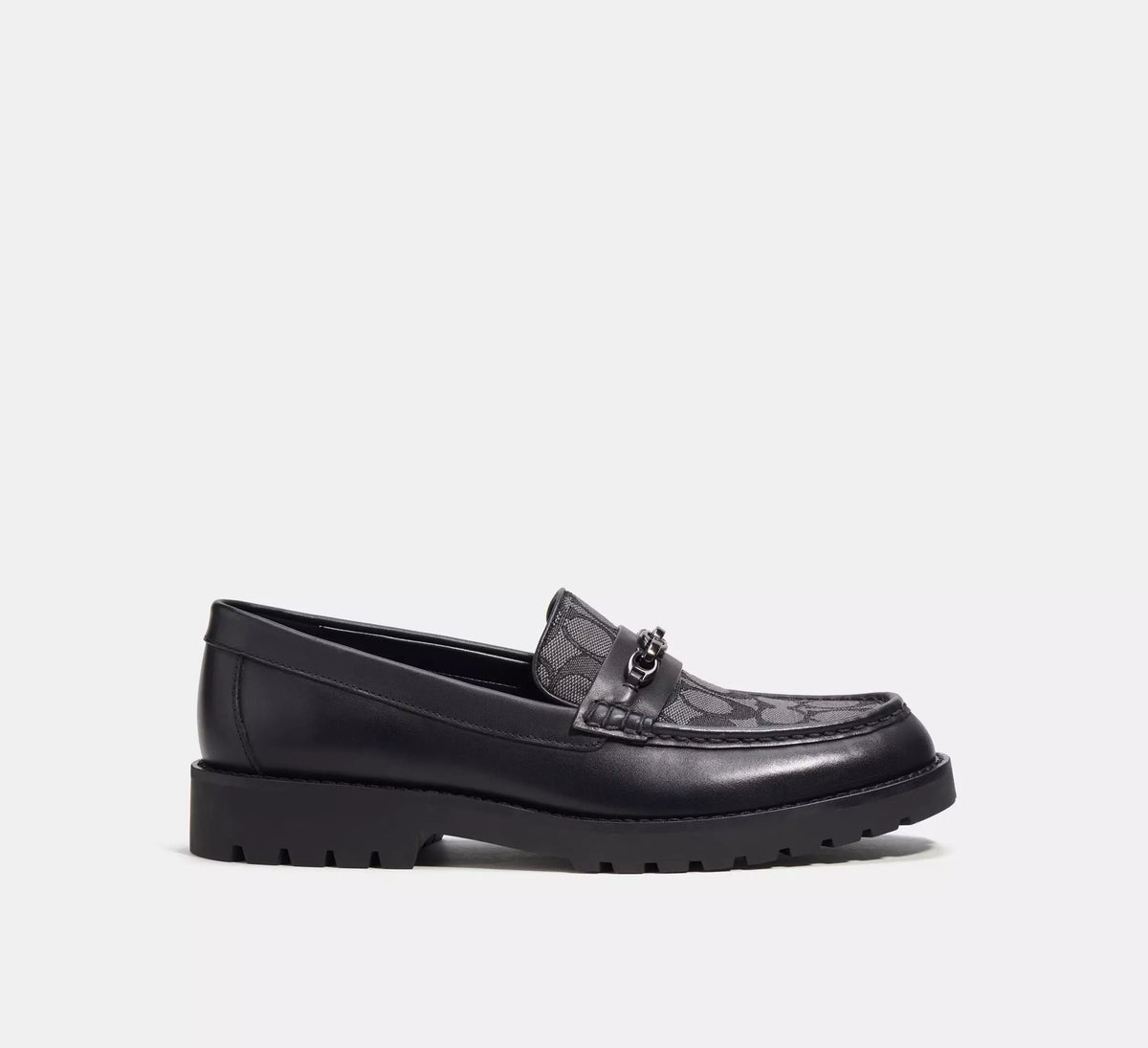 Coach Brooks Loafer In Signature Jacquard - Size: UK 7 Loafers | Shop From The Mirage