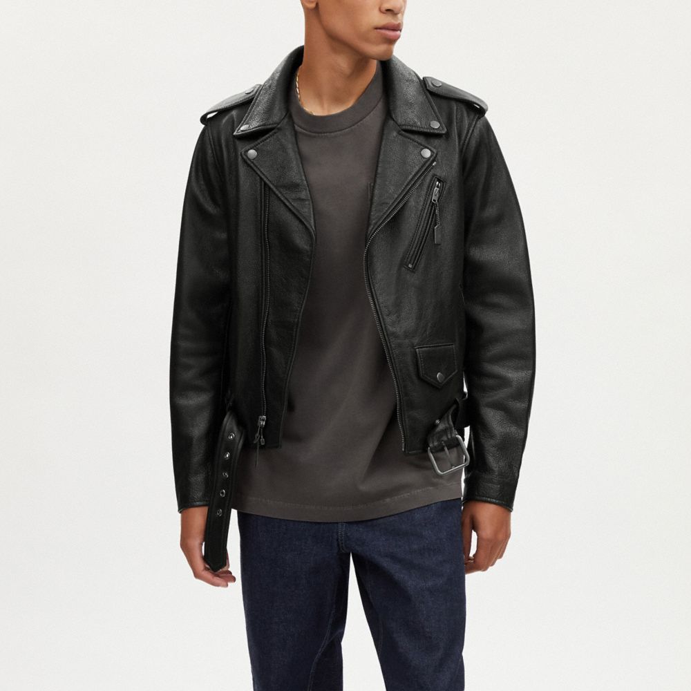 Leather Moto Jacket