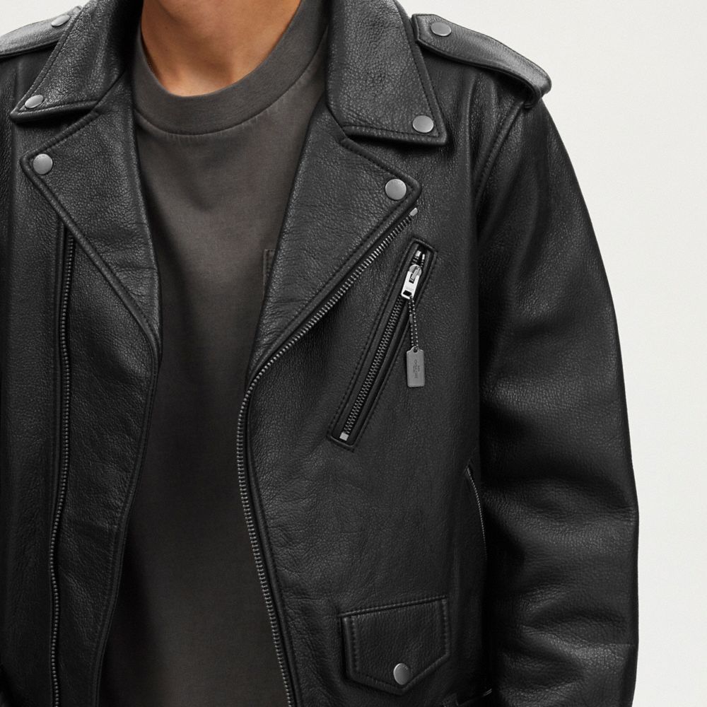 Leather Moto Jacket
