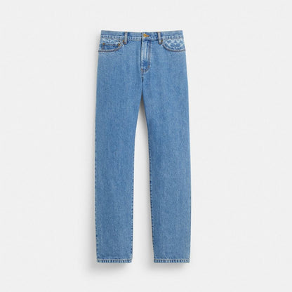 Straight Fit Denim Jeans
