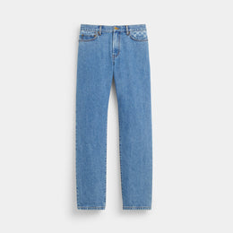 Straight Fit Denim Jeans