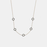 Pavé Tea Rose Necklace