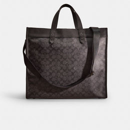 Restored Field Tote 40 In Signature Canvas