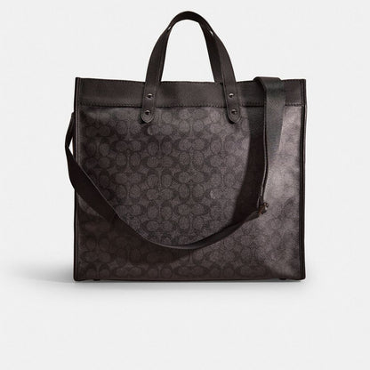 Restored Field Tote 40 In Signature Canvas