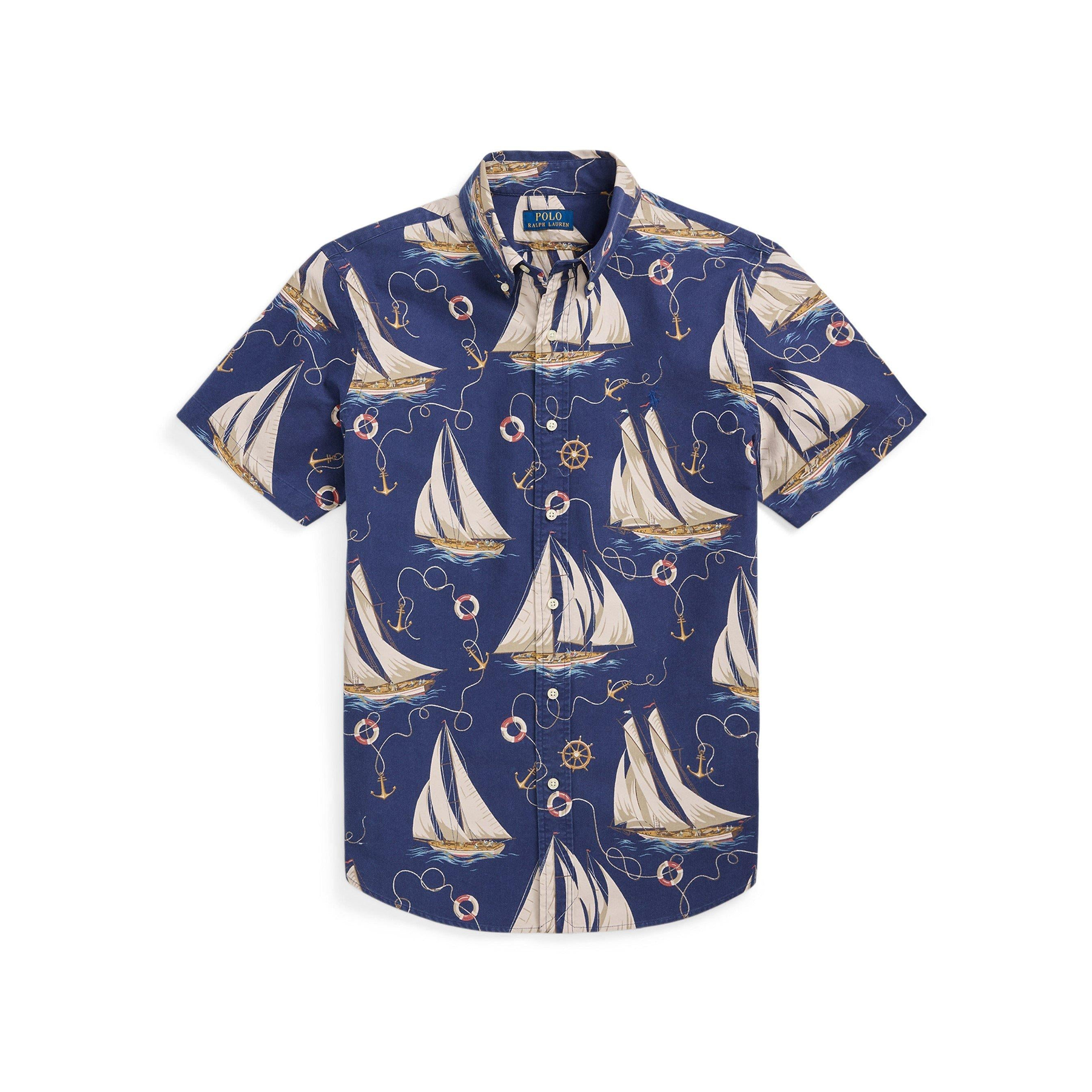Classic Fit Nautical Oxford Shirt