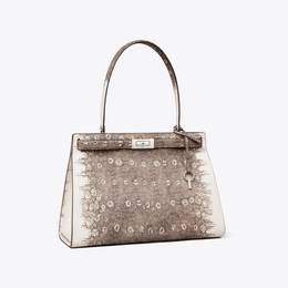 Classic Lee Radziwill Lizard-Embossed Bag