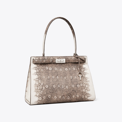 Classic Lee Radziwill Lizard-Embossed Bag