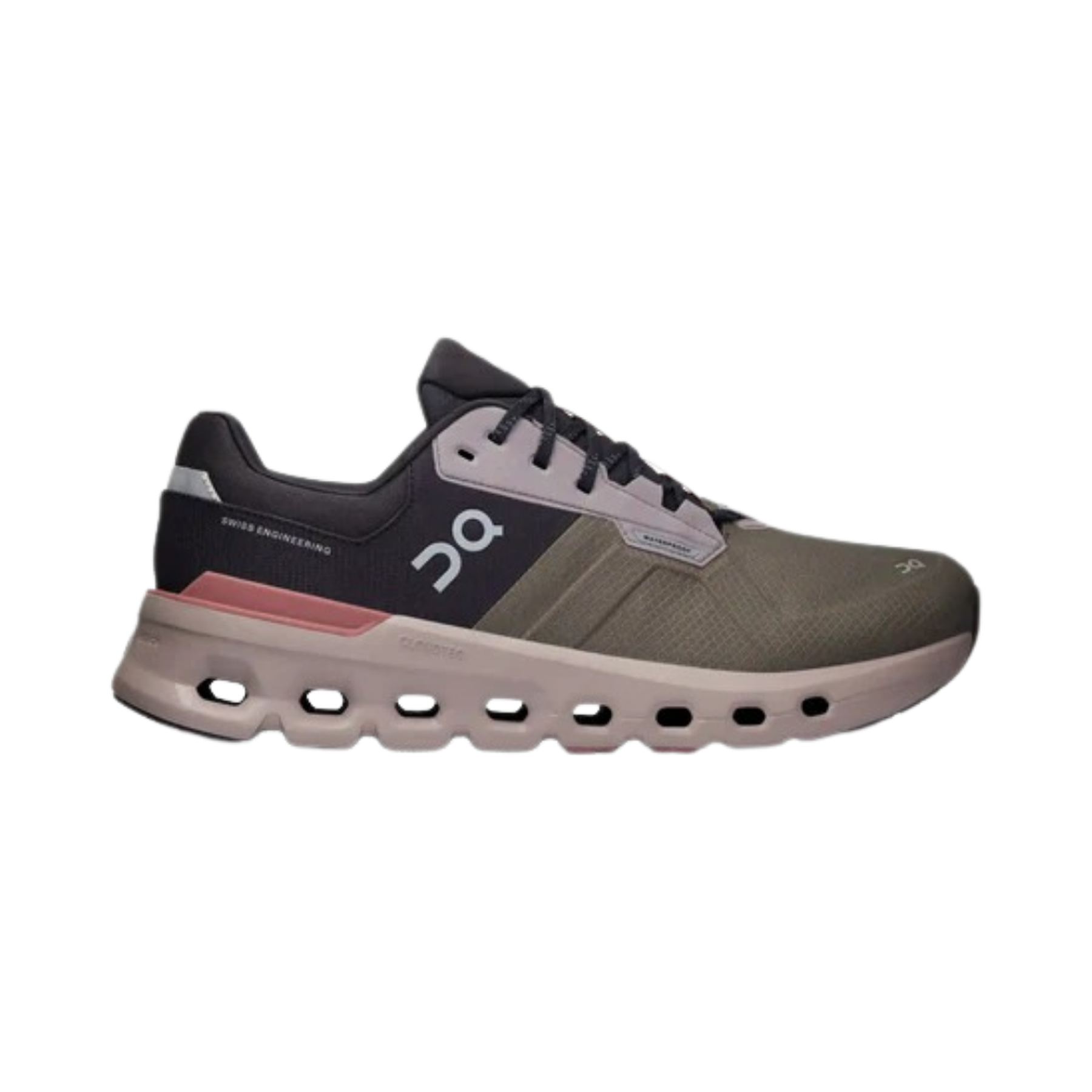 Cloudrunner 2 Waterproof 'Olive Mahogany' On Running