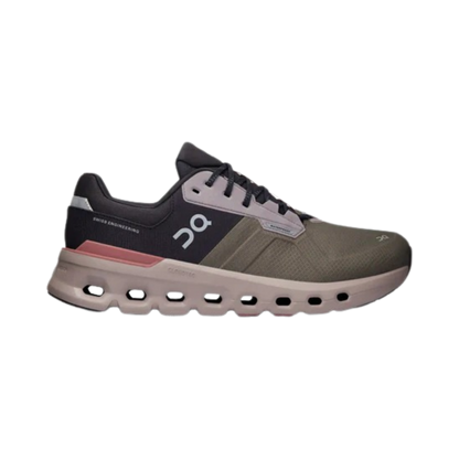Cloudrunner 2 Waterproof 'Olive Mahogany' On Running
