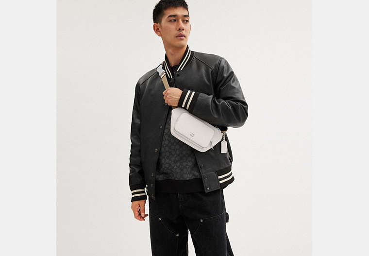 Belt Bag With Signature Canvas Interior Detail