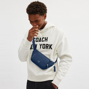 Belt Bag With Signature Canvas Interior Detail