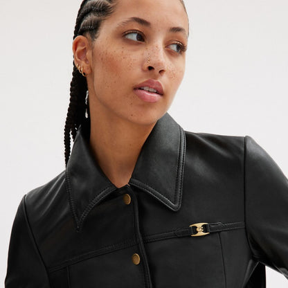 Heritage C Snap Front Shrunken Jacket