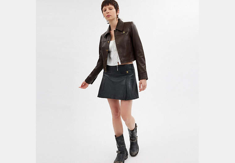 Heritage C Snap Front Shrunken Jacket