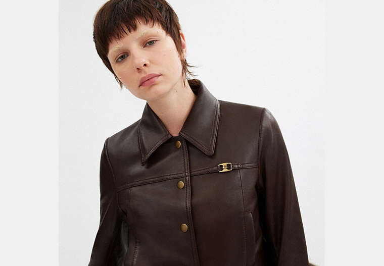 Heritage C Snap Front Shrunken Jacket