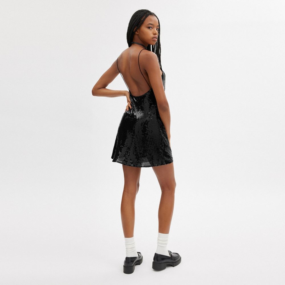 Sequin Short Cami Dress