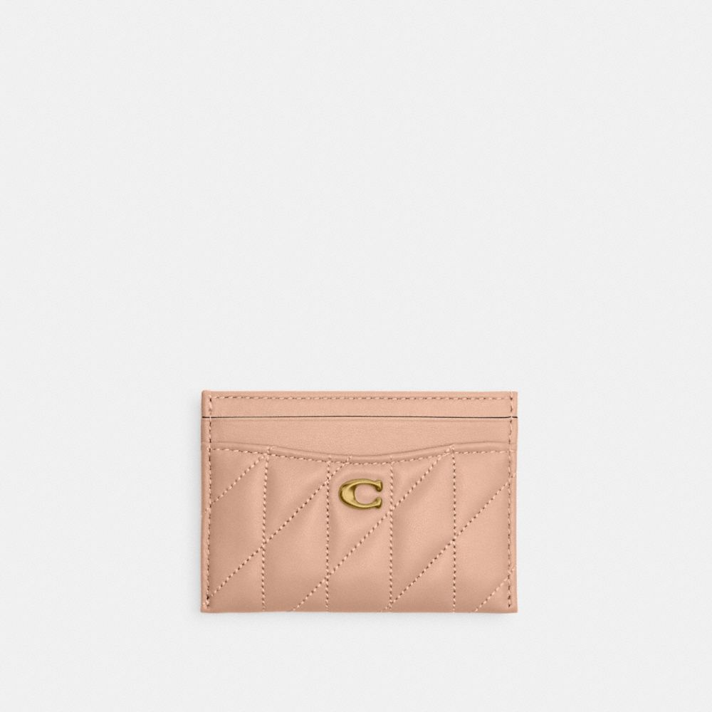 Essential Card Case With Pillow Quilting