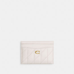 Essential Card Case With Pillow Quilting
