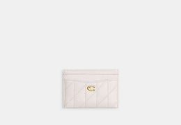 Essential Card Case With Pillow Quilting
