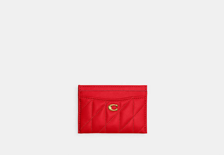 Essential Card Case With Pillow Quilting