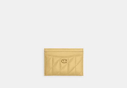 Essential Card Case With Pillow Quilting
