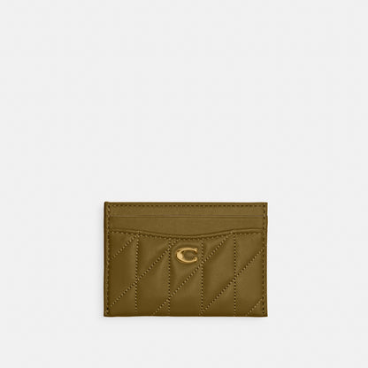 Essential Card Case With Pillow Quilting