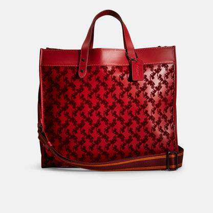 Restored Field Tote 40 With Horse And Carriage