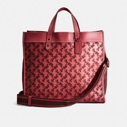 Restored Field Tote 40 With Horse And Carriage