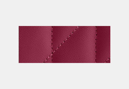 Essential Small Zip Around Card Case With Pillow Quilting