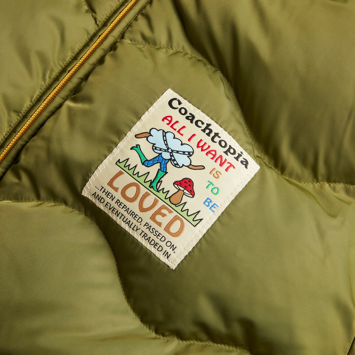 Coachtopia Loop Quilted Puffer Jacket