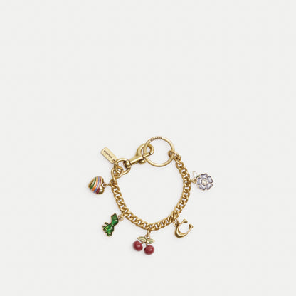 Motif Chain Bag Charm