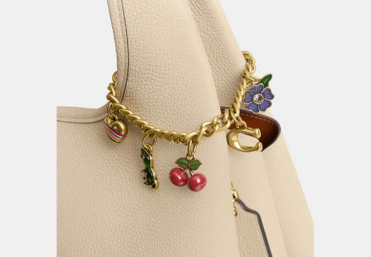 Motif Chain Bag Charm