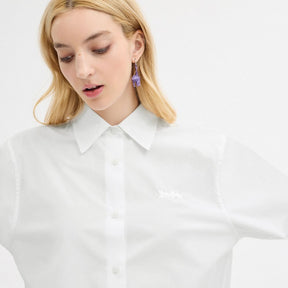 Cropped Button Up Shirt