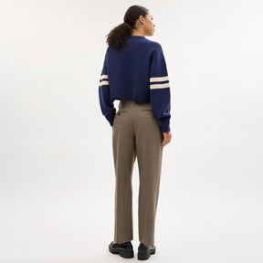 Cropped Coach Sweater